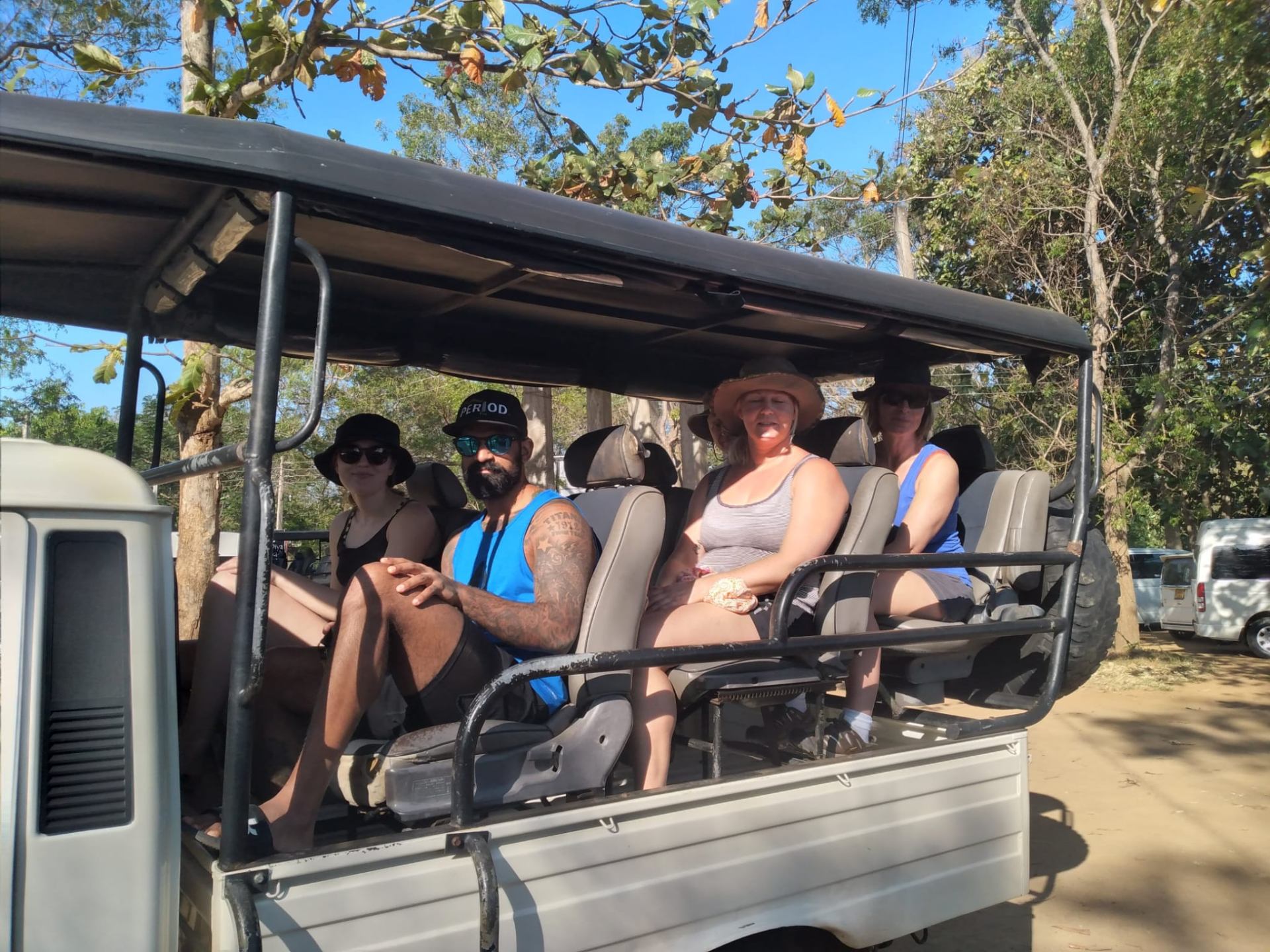 Yala safari jeep ready for the wild