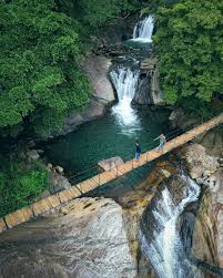 Hanging Bridge Falls — Kithulgala, Sri Lanka