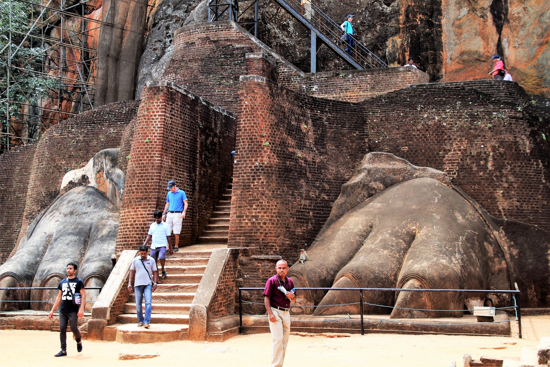 Sigiriya Lion's Paws — Sigiriya, Sri Lanka