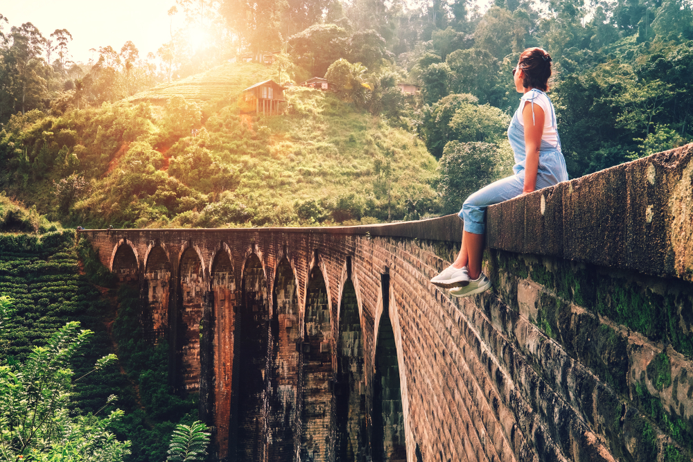 Golden Hour at Nine Arch Bridge — Ella, Sri Lanka